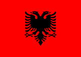 Albania flag large