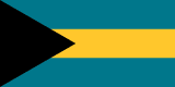 The Bahamas flag large