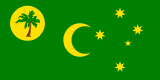 The Cocos Keeling Islands flag large