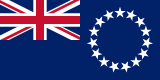The Cook Islands flag large