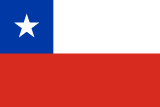 Chile flag large