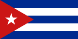 Cuba flag large