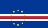 Cabo Verde flag large