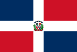 The Dominican Republic flag large