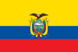 Ecuador flag large