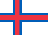 The Faroe Islands flag large