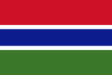 The Gambia flag large