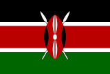 Kenya flag large