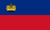 Liechtenstein flag large