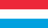 Luxembourg flag large