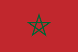 Morocco flag large