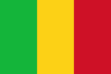 Mali flag large