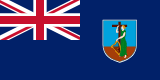 Montserrat flag large
