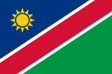 Namibia flag large