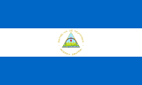 Nicaragua flag large