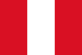 Peru flag large