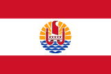 French Polynesia flag large