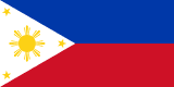 The Philippines flag large