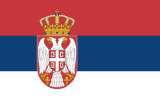 Serbia flag large