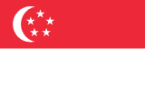 Singapore flag large