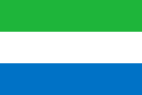 Sierra Leone flag large