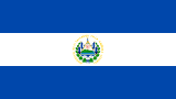 El Salvador flag large