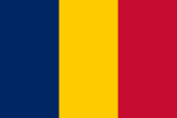 Chad flag large