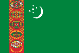 Turkmenistan flag large