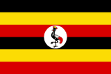 Uganda flag large