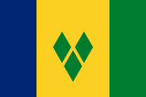 Saint Vincent And The Grenadines flag large