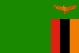 Zambia flag large