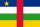 The Central African Republic flag