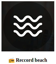 📻 Reccord beach
